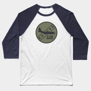 C-130 Hercules Patch (subdued) Baseball T-Shirt